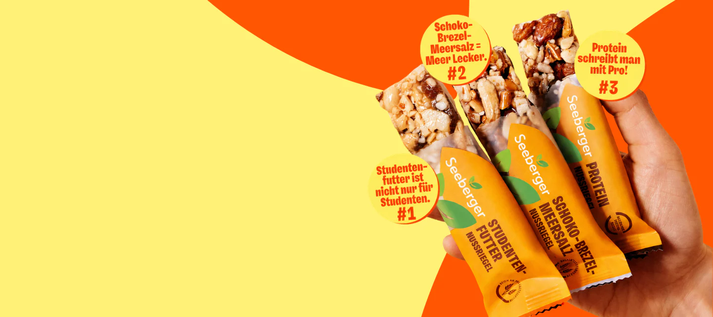 Natürlich snacken in Premiumqualität